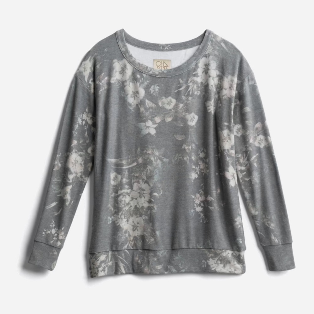 Chaser Cozy Raglan Knit Top XL